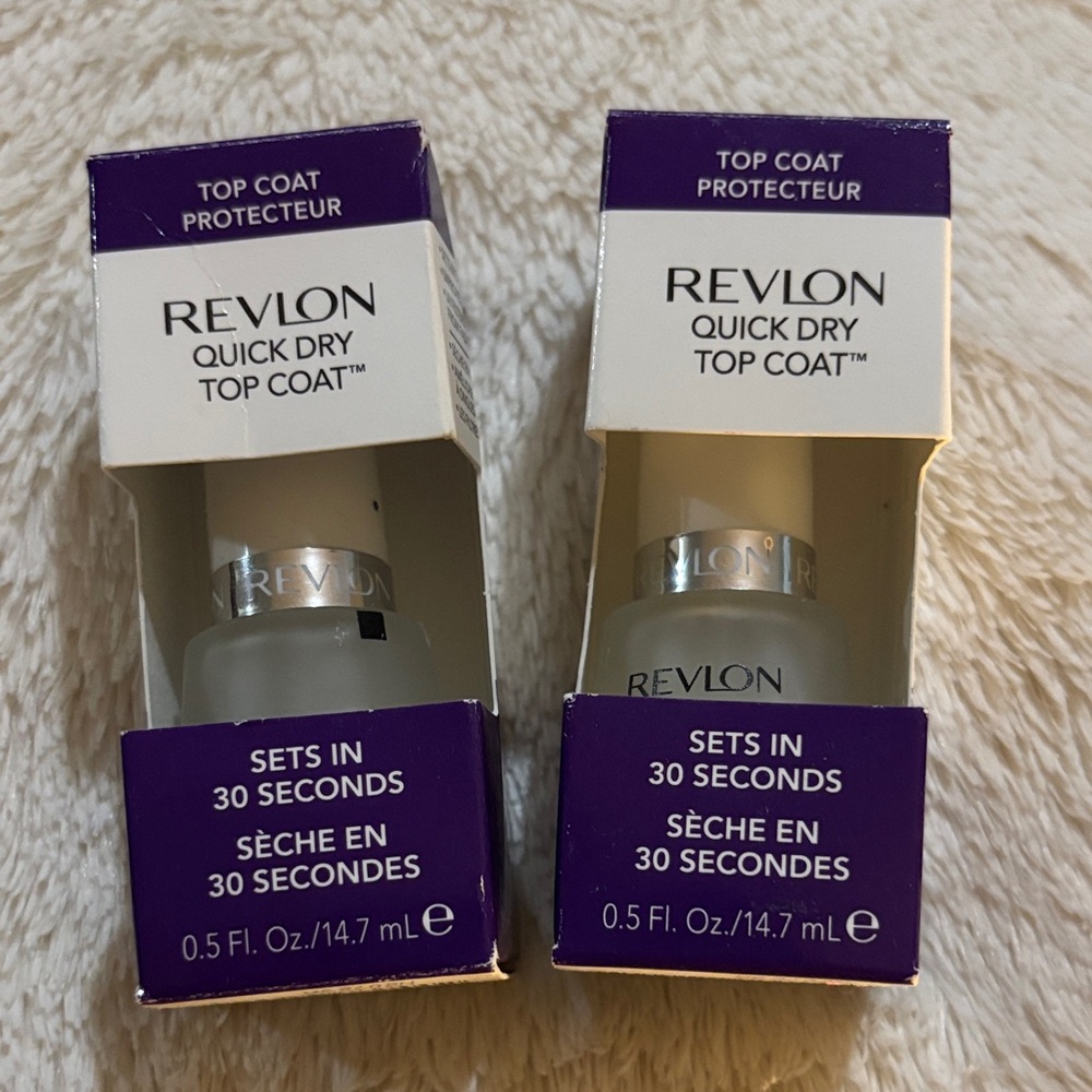 Revlon Quick Dry Top Coat - Clear Finish